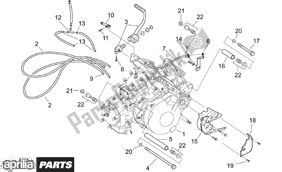 Wszystkie części do Enginecarburettor I Aprilia RS 381 250 1998 - 2001