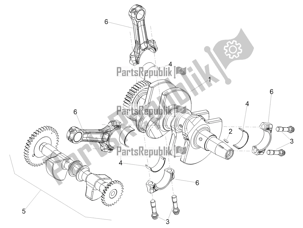 Todas las partes para Eje De Accionamiento de Aprilia RS 660 ABS 2020