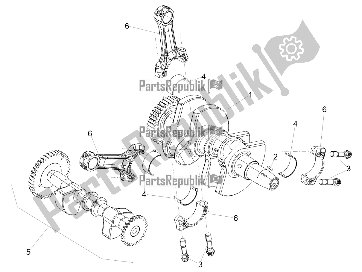 Alle Teile für das Antriebswelle des Aprilia RS 660 ABS USA 2022