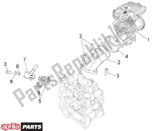 Wszystkie części do Smoorklephuis Aprilia RS4 78 125 2011