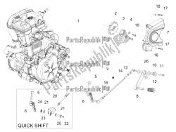 levier partiel pour compléter le moteur