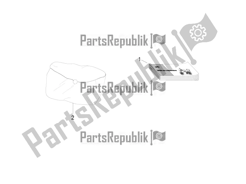 All parts for the Plate Set / Various of the Aprilia RS4 125 4T 2016