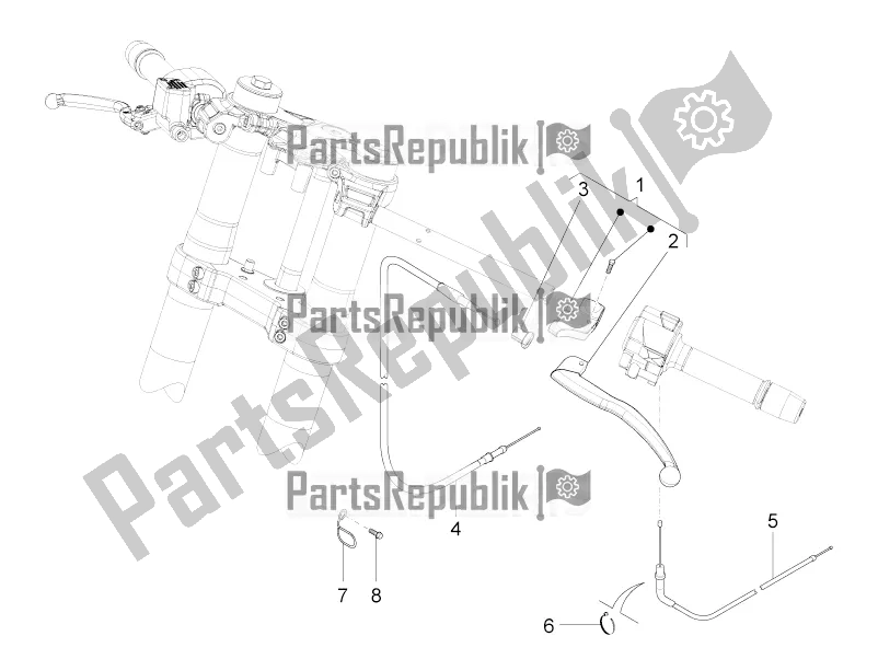 Alle Teile für das Kupplungssteuerung des Aprilia RS4 50 2T 2016