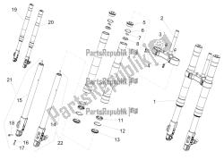 Front fork Ming Xing