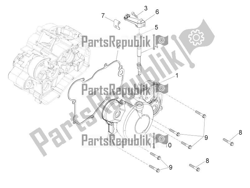 Toutes les pièces pour le Couvercle D'embrayage du Aprilia RS4 50 2T 2017