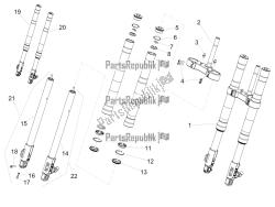 Front fork Ming Xing