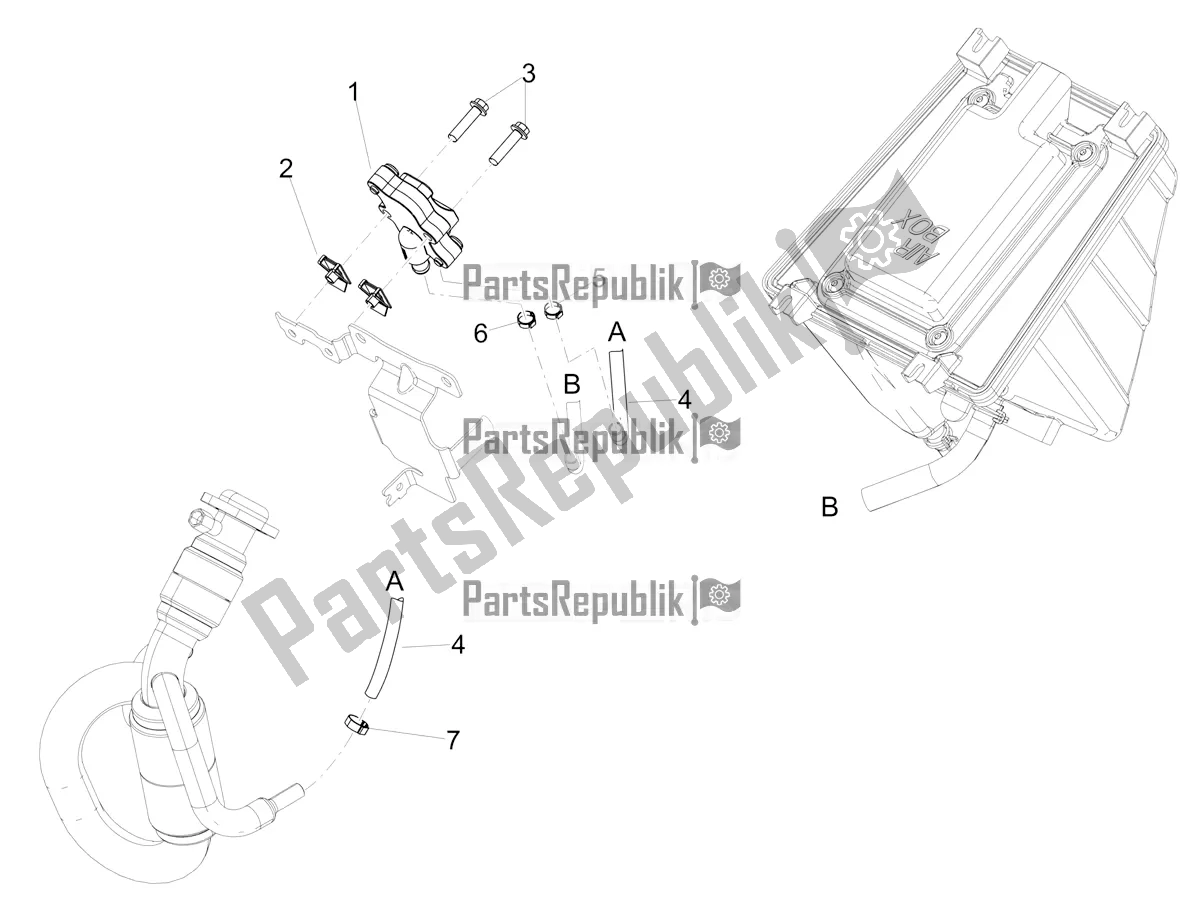 Toutes les pièces pour le Air Secondaire du Aprilia RS4 50 2T 2018