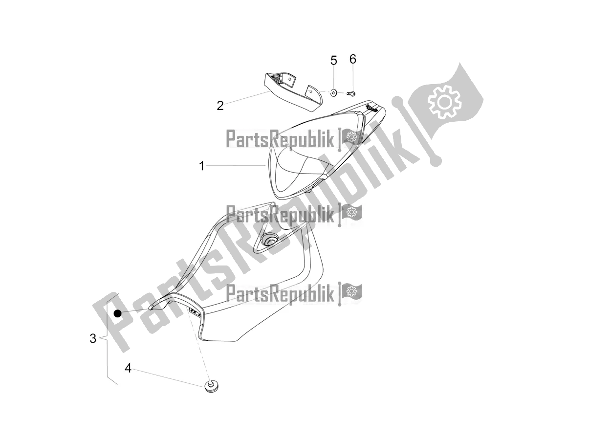 Tutte le parti per il Sella del Aprilia RS4 50 2T 2020