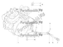 leva parziale per il completamento del motore