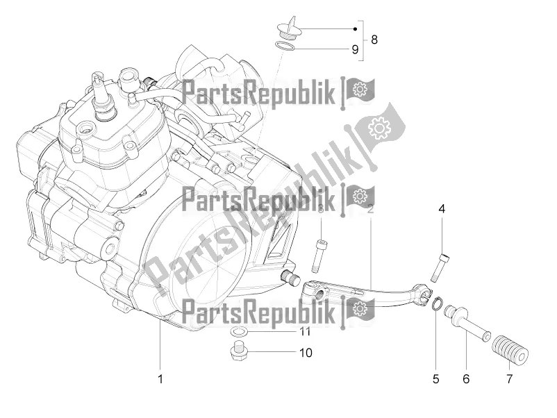 Tutte le parti per il Leva Parziale Per Il Completamento Del Motore del Aprilia RS4 50 2T 2022