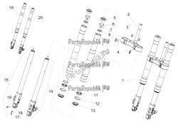 Front fork Ming Xing