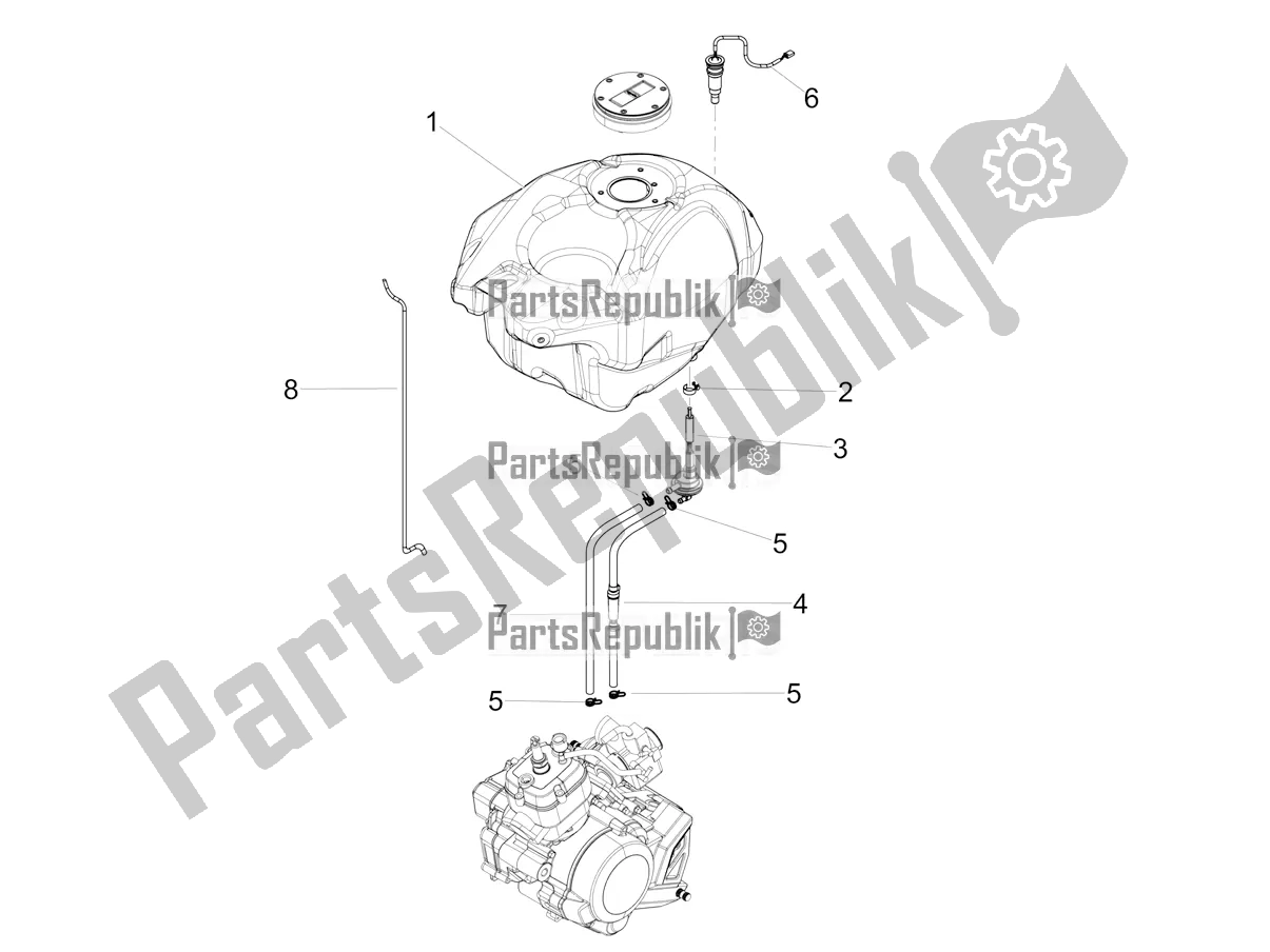 Toutes les pièces pour le Réservoir D'essence du Aprilia RS4 50 2T 2022