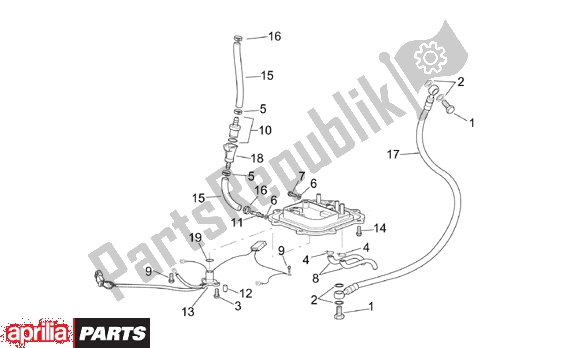 Tutte le parti per il Fuel Pump Ii del Aprilia RSV Mille 9 1000 1998 - 1999