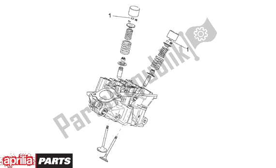 Wszystkie części do Valves Pads Aprilia RSV Mille 9 1000 1998 - 1999