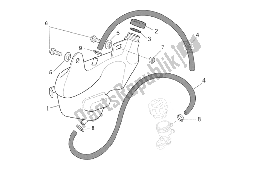 Toutes les pièces pour le Expansion Tank du Aprilia RSV Mille R Factory Dream 397 1000 2004 - 2006