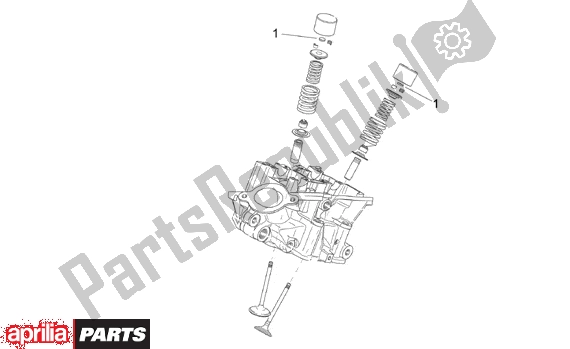 All parts for the Valves Pads of the Aprilia RSV Mille R Factory Dream 397 1000 2004 - 2006