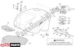 asiento del tanque de combustible