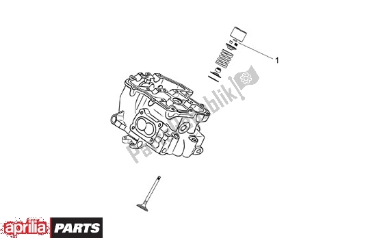 Alle Teile für das Ventielbelegen des Aprilia RSV Mille SP 391 1000 1999 - 2000