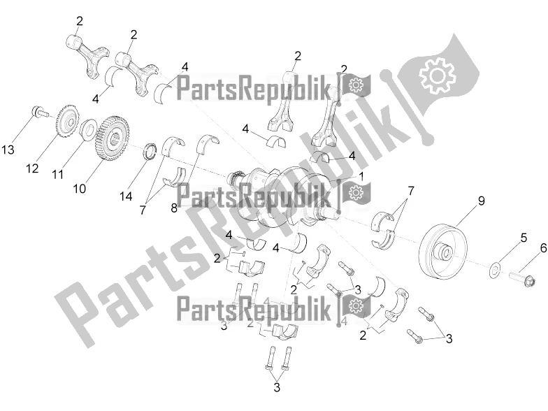 All parts for the Drive Shaft of the Aprilia RSV4 Racing Factory ABS 1000 2017