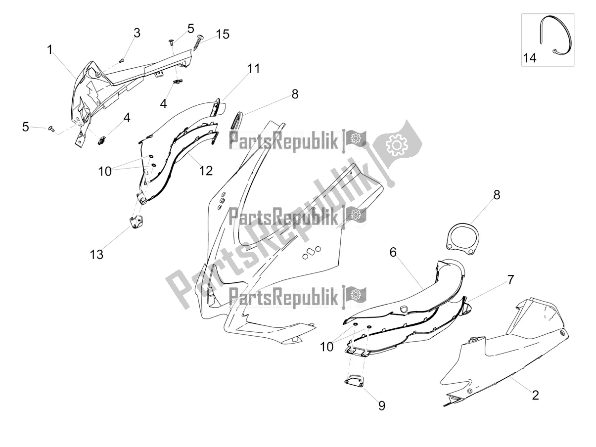 Toutes les pièces pour le Canal du Aprilia RSV4 Racing Factory ABS 1000 2017