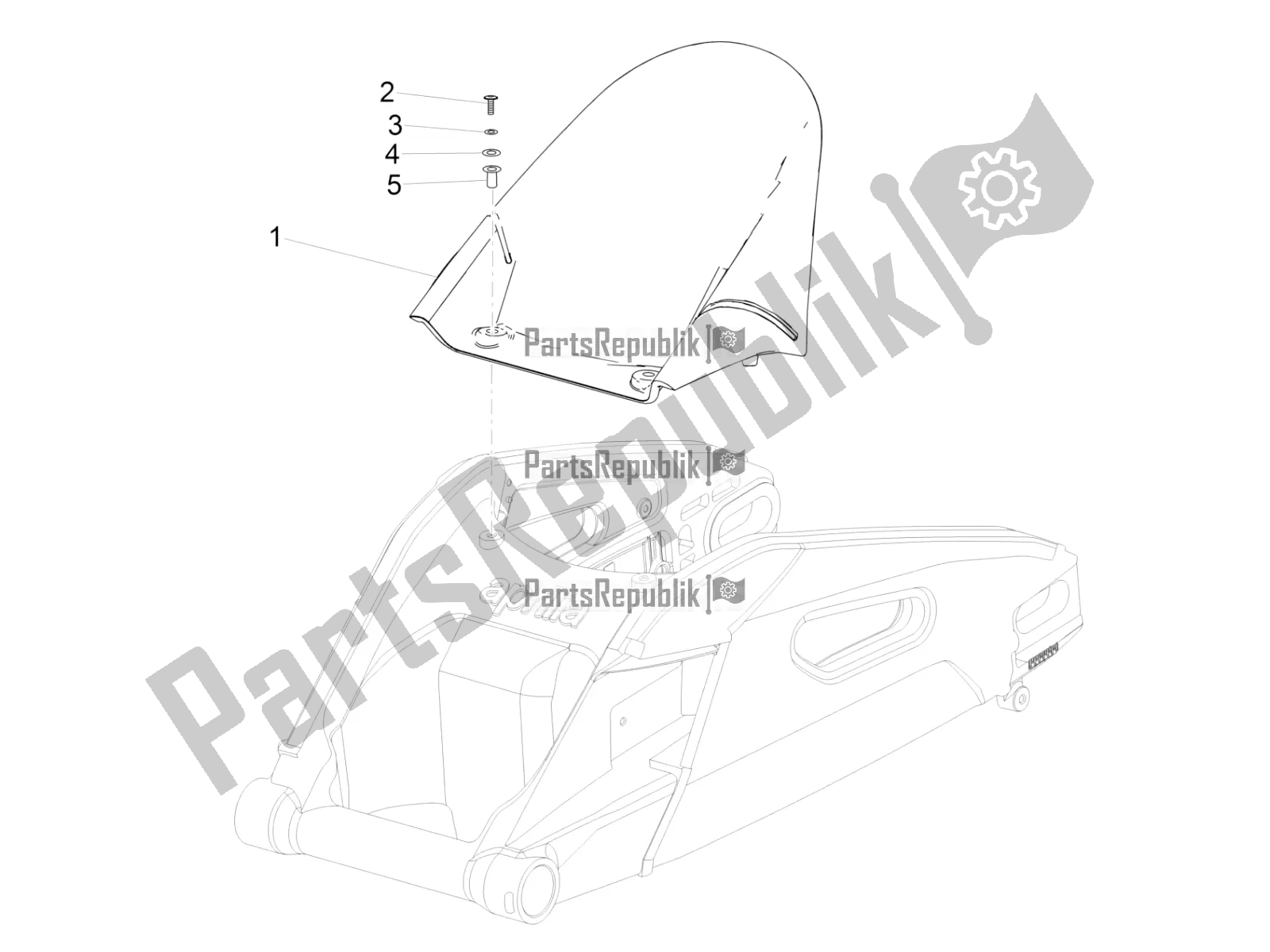 Toutes les pièces pour le Garde-boue Arrière du Aprilia RSV4 Racing Factory ABS 1000 2018