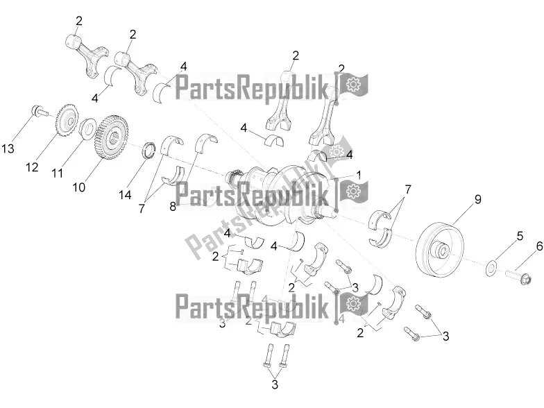 Alle Teile für das Antriebswelle des Aprilia RSV4 RR ABS 1000 2016