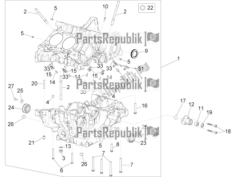 Toutes les pièces pour le Carters I du Aprilia RSV4 RR ABS 1000 2017