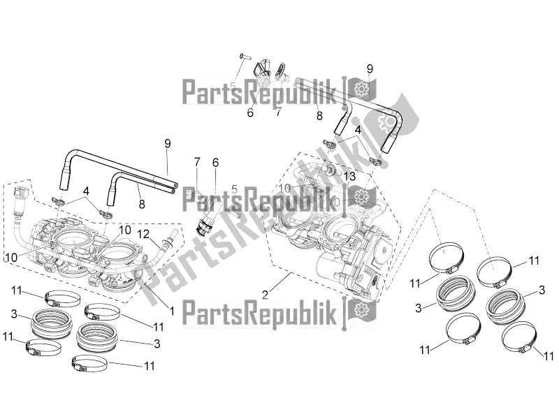 Tutte le parti per il Corpo Farfallato del Aprilia RSV4 RR ABS 1000 2019