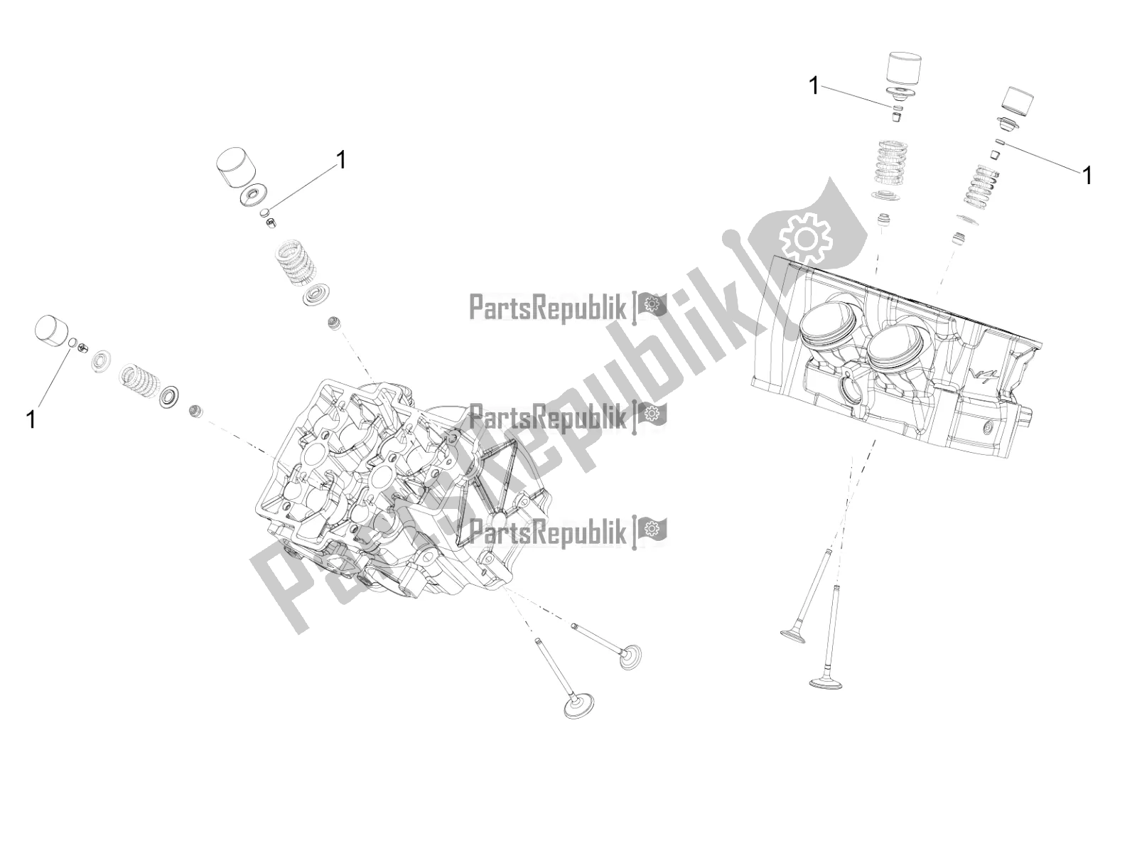 All parts for the Pad of the Aprilia RSV4 1100 ABS 2022