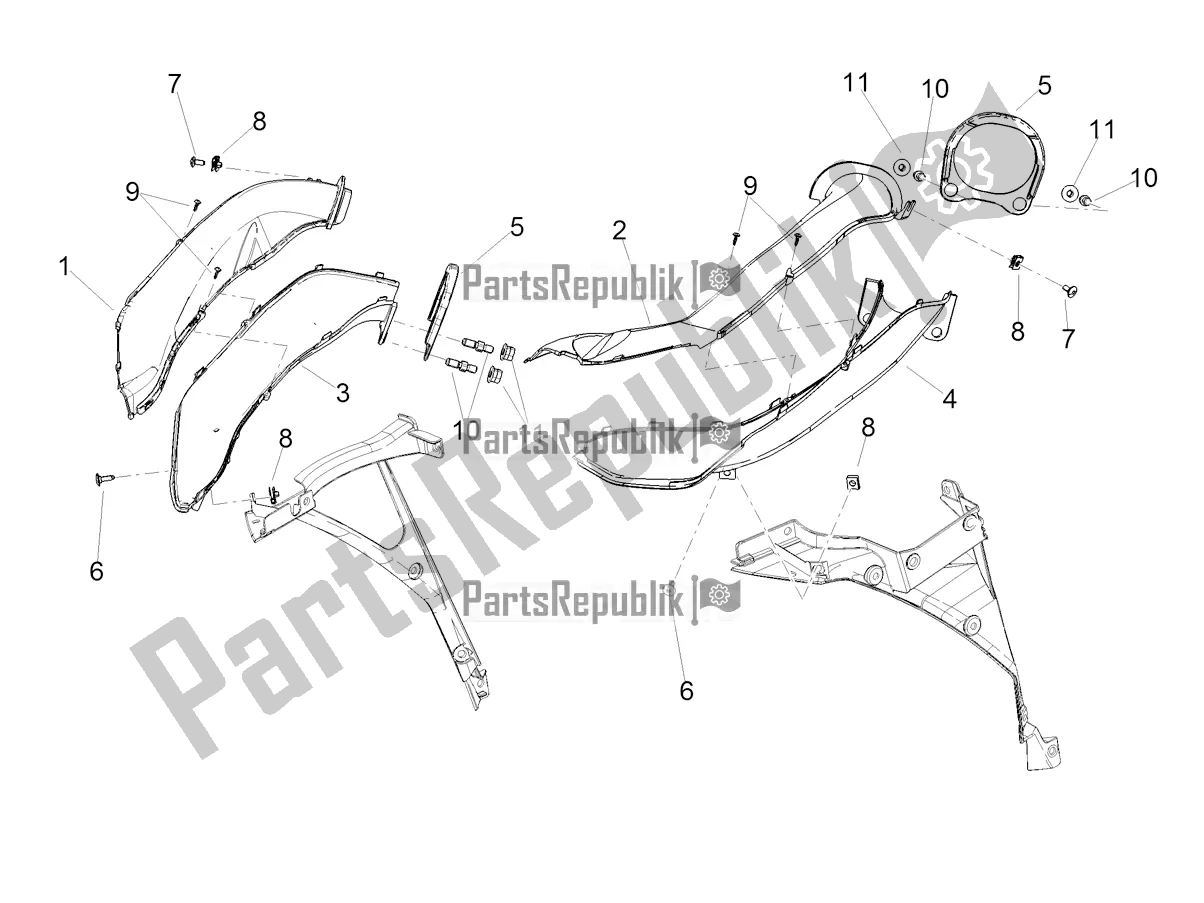 Toutes les pièces pour le Canal du Aprilia RSV4 1100 ABS Apac 2021