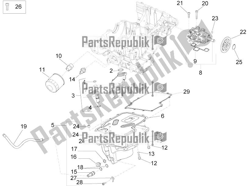 Wszystkie części do Smarowanie Aprilia RSV4 1100 Racing Factory ABS Apac 2021