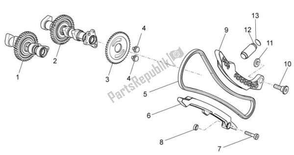 Wszystkie części do Nokkenas Voor Aprilia RSV4 Aprc R 75 1000 2011