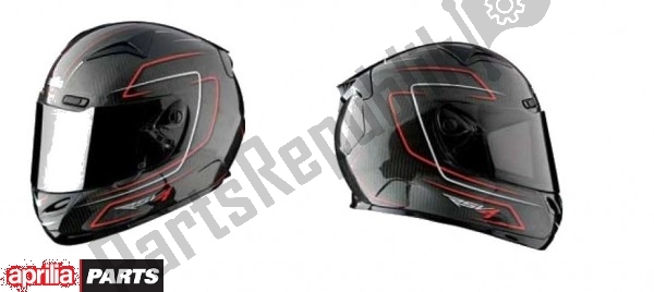 Tutte le parti per il Helmen del Aprilia RSV4 Factory SBK Racing 49 1000 2009 - 2010