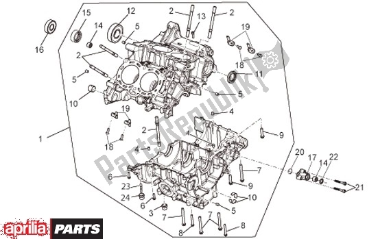 Wszystkie części do Korbowód Aprilia RSV4 R 56 1000 2010