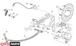 Bremssattel hinten