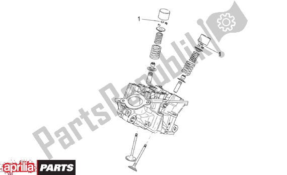 Alle onderdelen voor de Valves Pads van de Aprilia RSV Mille 10 1000 2000