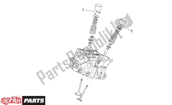 All parts for the Valves Pads of the Aprilia RSV Mille 390 1000 2001 - 2002