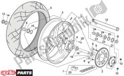 rear wheel rsv mille version