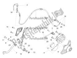 Rear brake system