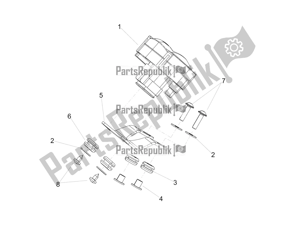 Todas las partes para Instrumentos de Aprilia RX 125 2021