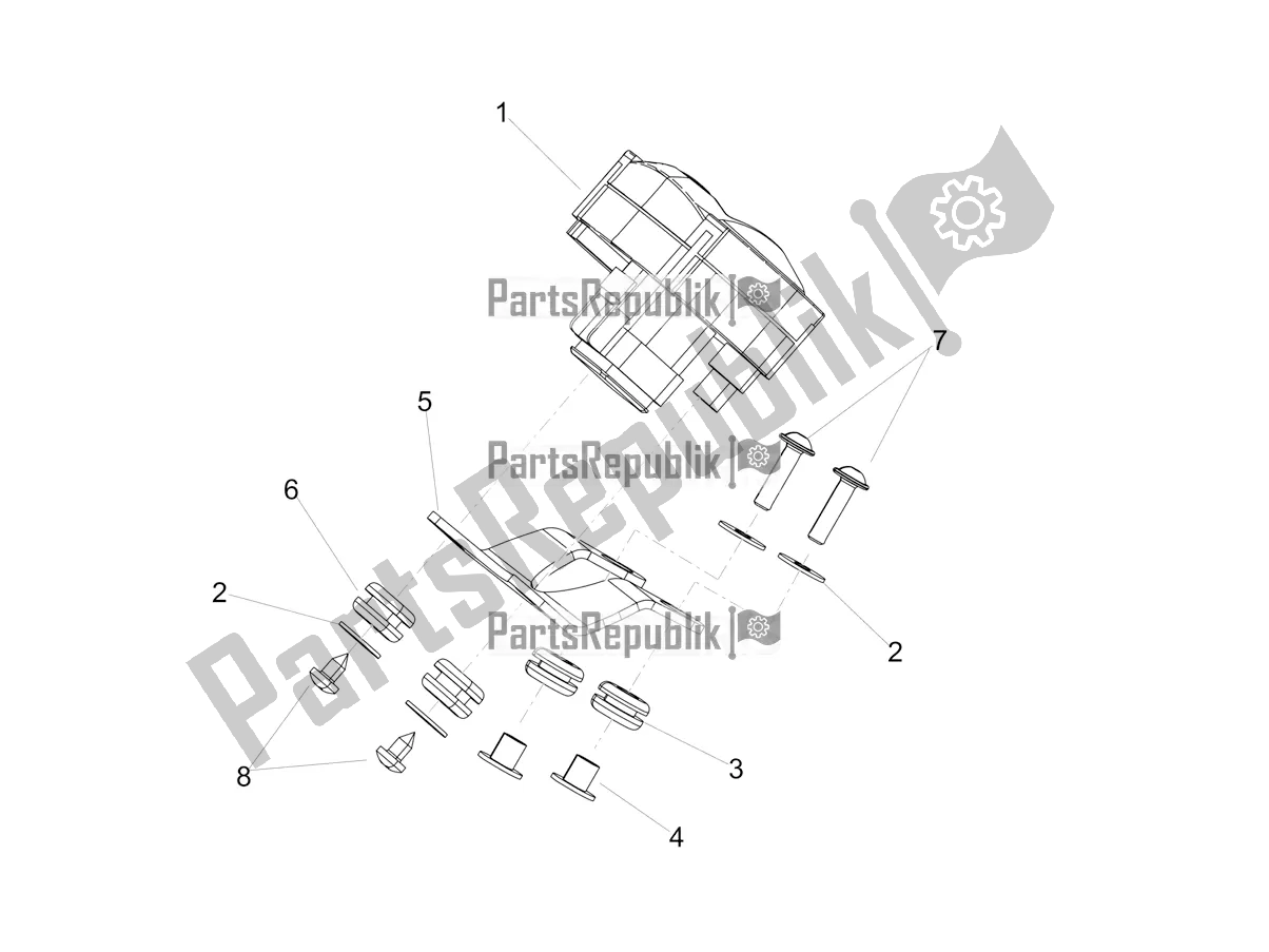 All parts for the Instruments of the Aprilia RX 125 Apac 2022