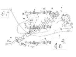 Bremssattel hinten