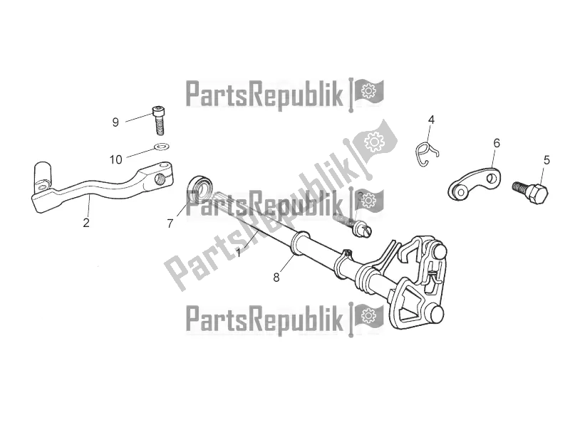 Wszystkie części do Selektor Aprilia RX 50 2017