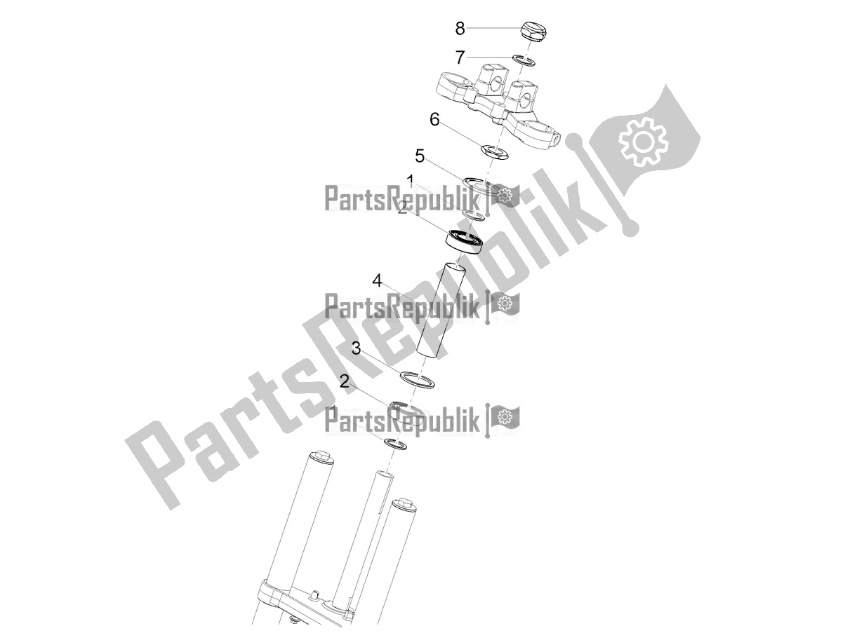 Alle Teile für das Lenkung des Aprilia RX 50 Factory 2018