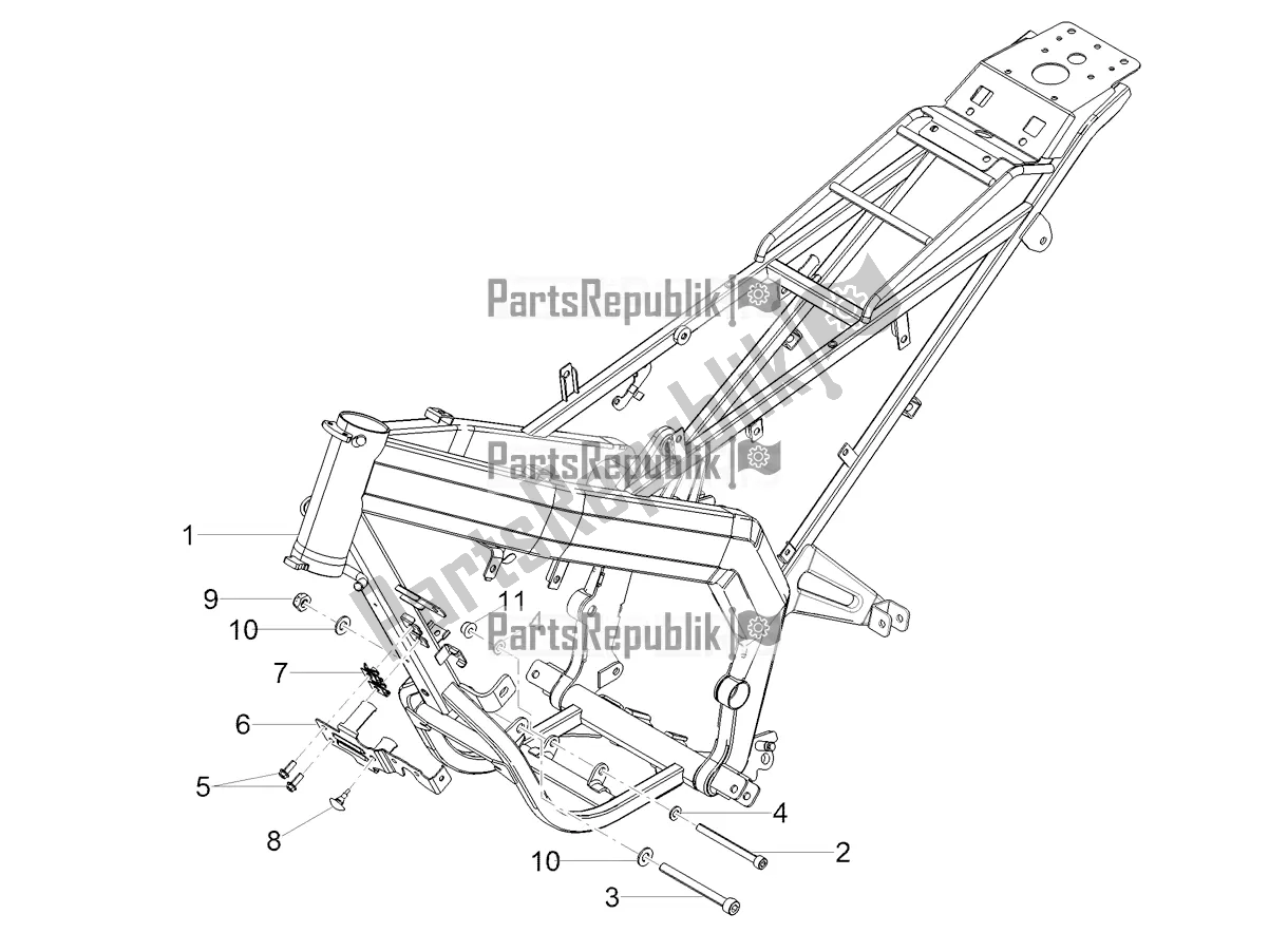 Toutes les pièces pour le Cadre du Aprilia RX 50 Factory 2021