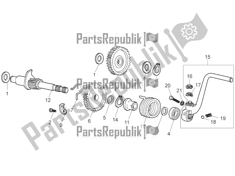All parts for the Ignition Unit of the Aprilia RX-SX 50 2017