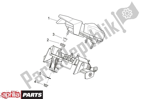 All parts for the Dashboard of the Aprilia Rxv-sxv 22 450 2006