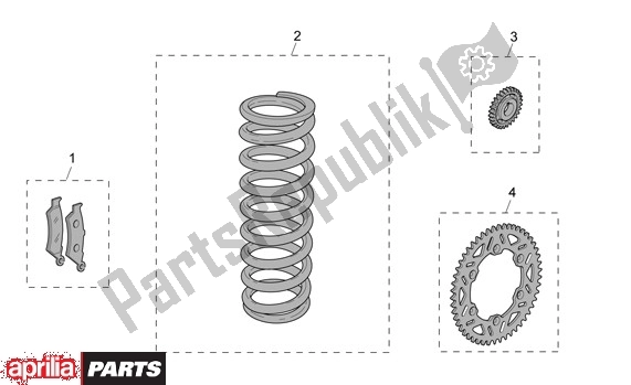 Todas las partes para Diverse Delen de Aprilia Rxv-sxv 22 450 2006