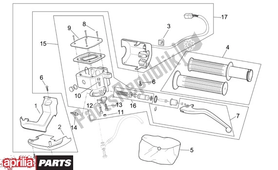 All parts for the Schakelingen Links of the Aprilia Scarabeo 125-250 660 2004 - 2006