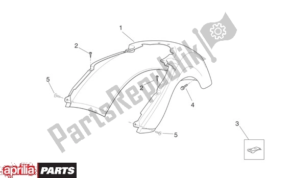 Todas as partes de Zijbeplating do Aprilia Scarabeo 125-250 660 2004 - 2006